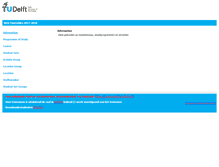 Tablet Screenshot of actualtimetables.tudelft.nl