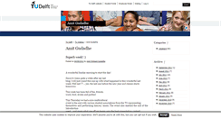Desktop Screenshot of amitgudadhe.weblog.tudelft.nl