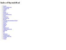 Tablet Screenshot of ftp.tudelft.nl
