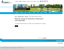 Tablet Screenshot of ocfocus.tudelft.nl