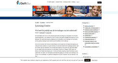 Desktop Screenshot of learningcentre.weblog.tudelft.nl