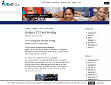 Tablet Screenshot of haiderhussain.weblog.tudelft.nl