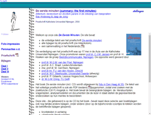 Tablet Screenshot of deeersteminuten.tudelft.nl