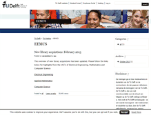 Tablet Screenshot of eemcs.weblog.tudelft.nl