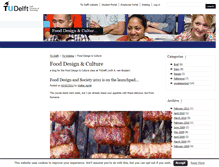 Tablet Screenshot of fooddesign.weblog.tudelft.nl