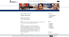 Desktop Screenshot of daniel.weblog.tudelft.nl