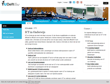 Tablet Screenshot of icto.tudelft.nl