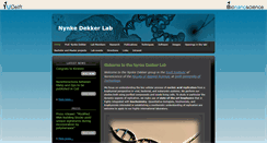 Desktop Screenshot of nynkedekkerlab.tudelft.nl