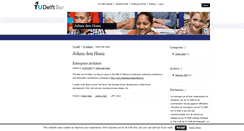 Desktop Screenshot of enterprisearchitect.weblog.tudelft.nl