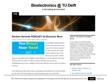 Tablet Screenshot of bme.weblog.tudelft.nl